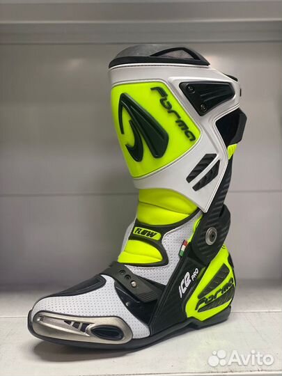 Мотоботы Forma ICE PRO White/Black/YellowFluo Flow