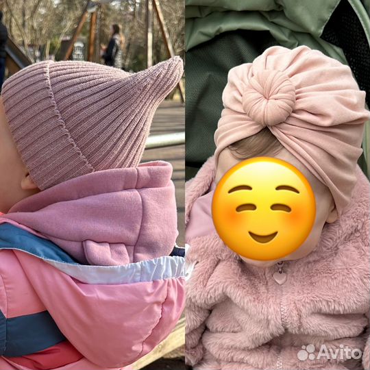 Шапки, чалма для девочки