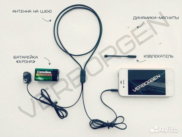 Микронаушники Standart с гарантией 1 год