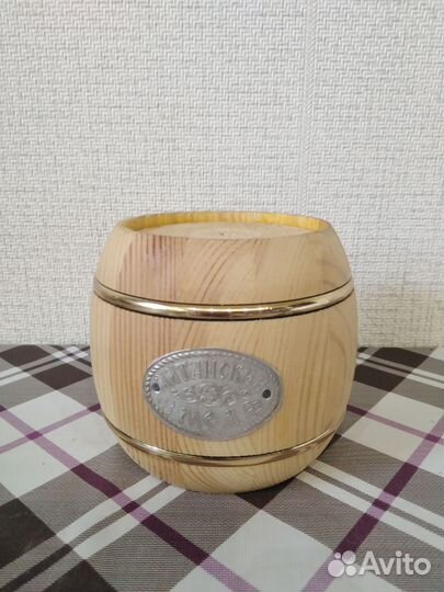Боченок деревянный под мед, варенье