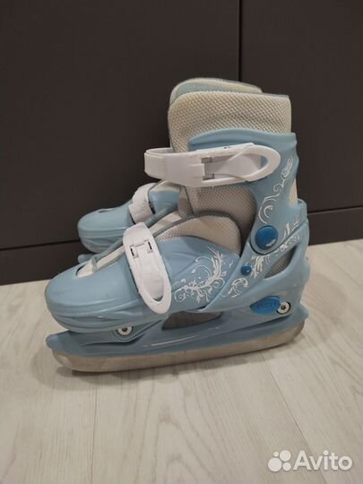 Коньки детские раздвижные 30 33р