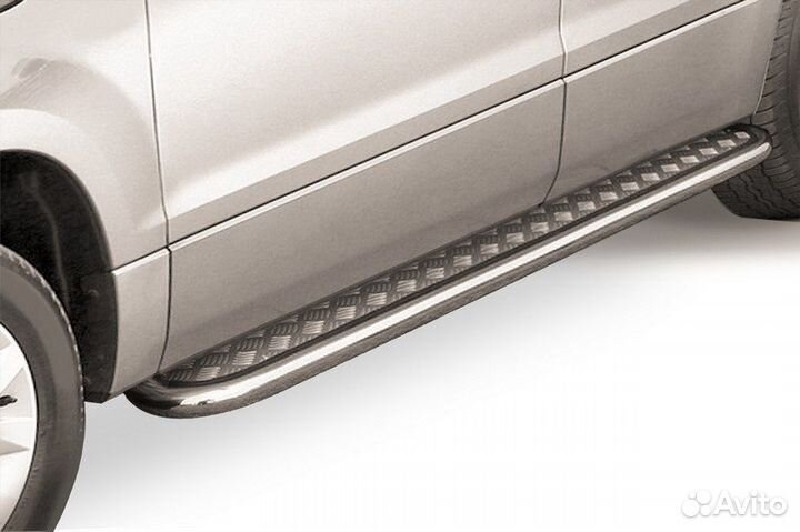 Защита порогов Suzuki grand vitara (2012)