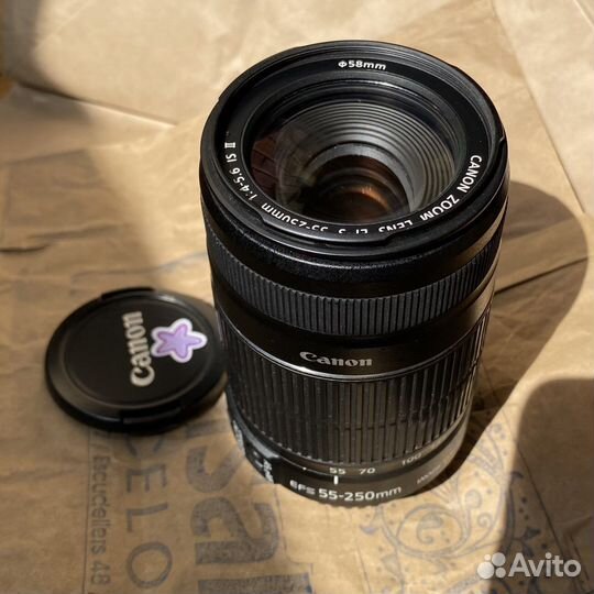 Объектив Canon EF-S 55-250mm IS II