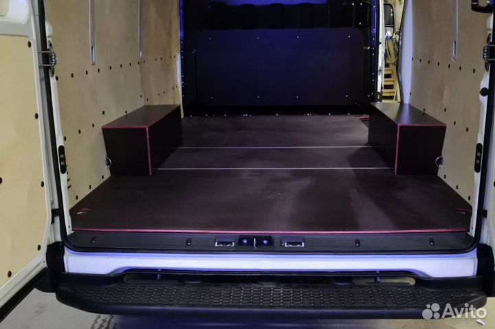 Обшивка кузова фургона iveco daily комплект