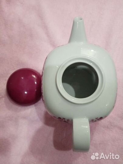 Редкий чайник заварочный/кофейник, фарфор