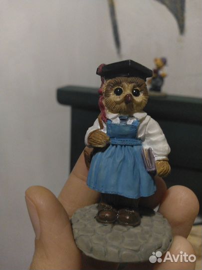 Фигурки: мишка и сова