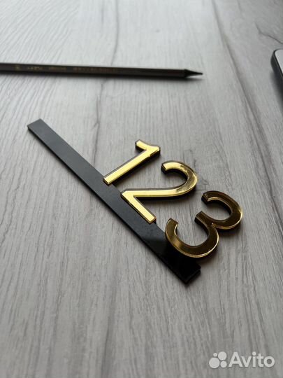 Цифры на дверь