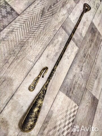 Ложка для обуви кованая