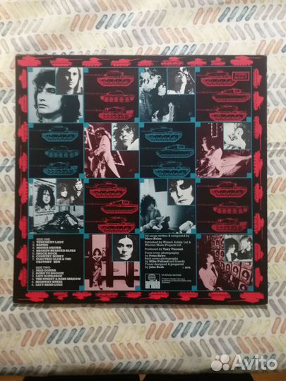 T.Rex Tanks 1973 Gema EMI 1 press M-M poster