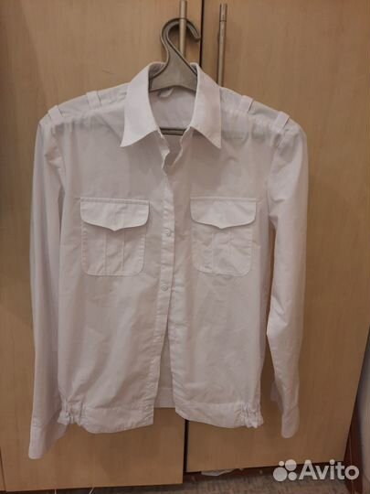 Рубашкс кадетская рост 178 см, объем груди 96 см