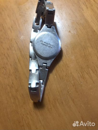 Часы серебрянные с браслетом