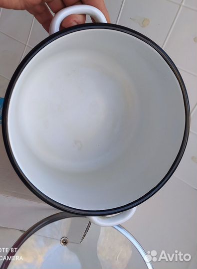 Кастрюля эмалированная -4 л