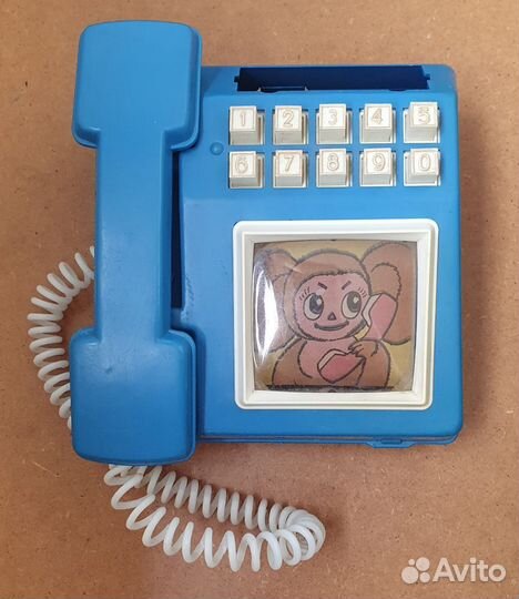 Телефон игрушечный СССР