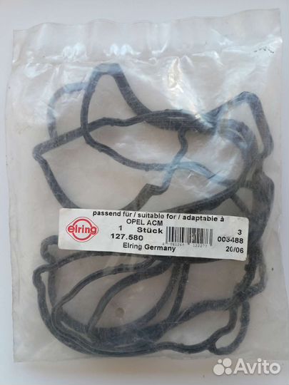 Прокладка клапанной крышки Opel 1.4 1.6