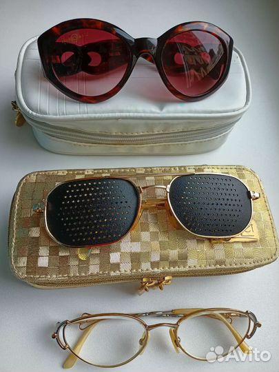 Очки тренажеры, с диоптриями, солнцезащитные