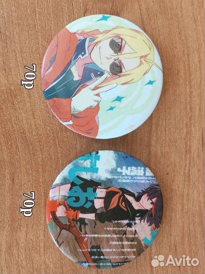 Аниме значки