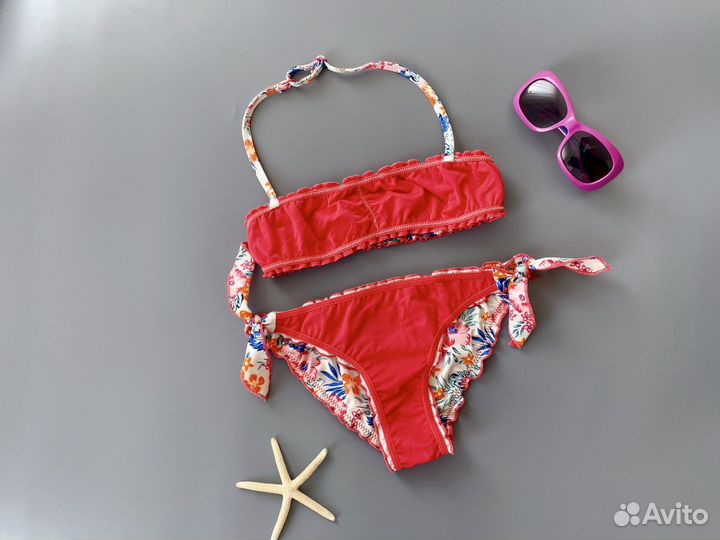 Купальник раздельный для девочки 110-116 Benetton