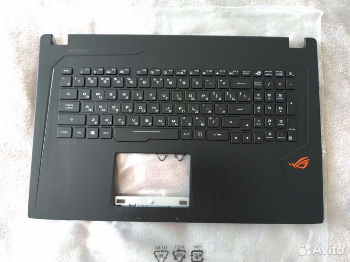 Топкейс с клавиатурой asus GL753/FX753