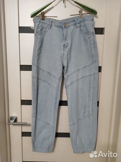 Джинсы женские широкие