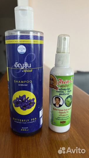 Шампунь, спрей от выпадения и для роста волос