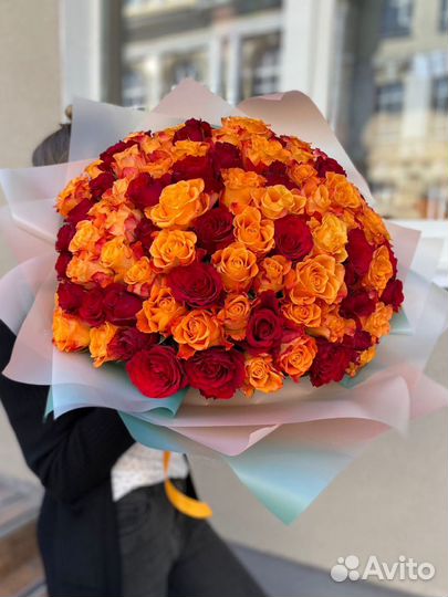 Кенийские розы цветы