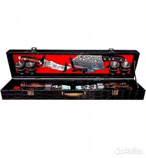 Шашлычный набор в кейсе