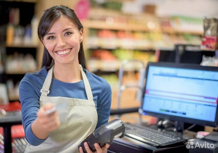 Кассир с еженедельной оплатой, без опыта