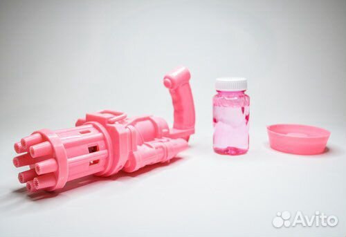 Генератор мыльных пузырей пулемет