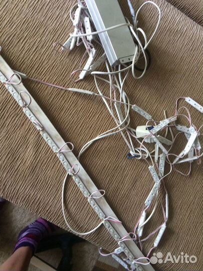 Блок питания и светодиодная лента