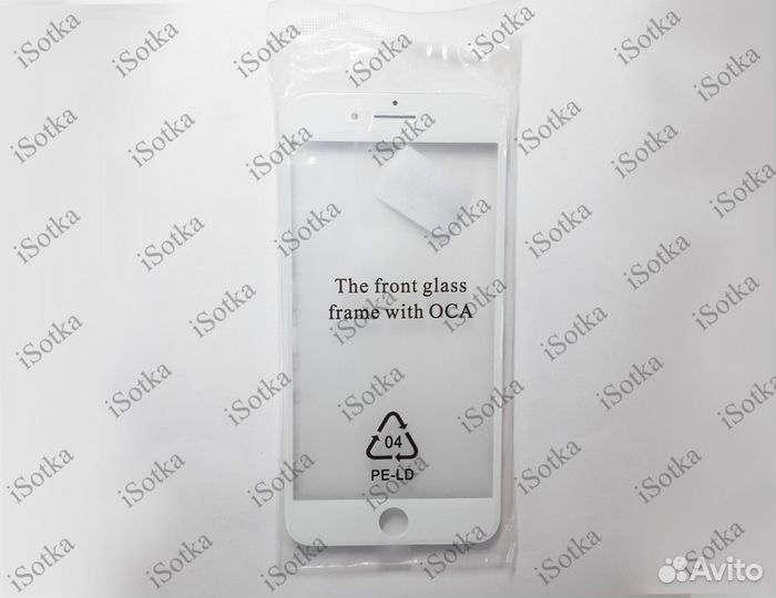 Стекло дисплея + рамка + OCA Apple iPhone 8 Plus