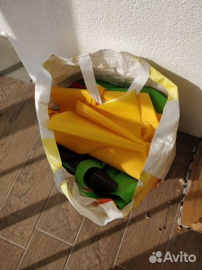 Обрезки тпу и пвх ткани