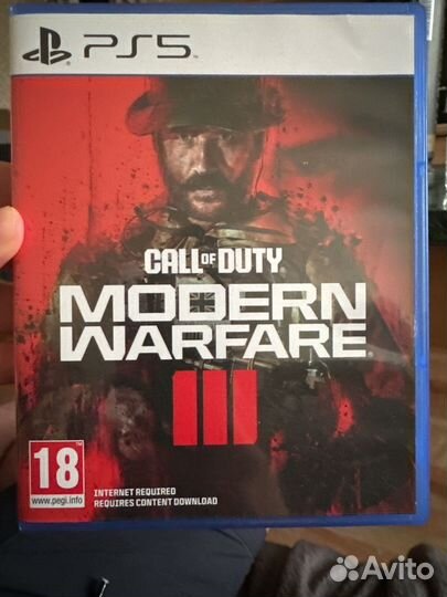 Игра для приставки ps5 MW3