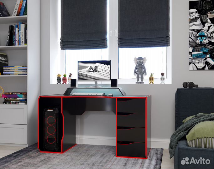 Игровые компьютерные столы геймера