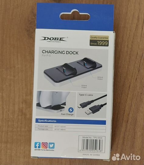 Зарядная станция для геймпадов ps5