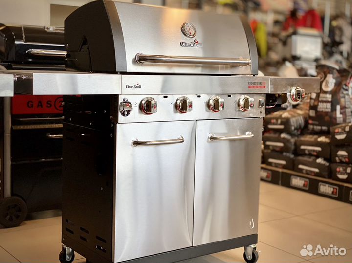 Газовый гриль Char-Broil Professional Pro 4S
