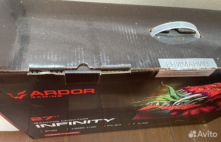Монитор ardor gaming infinity af27h1