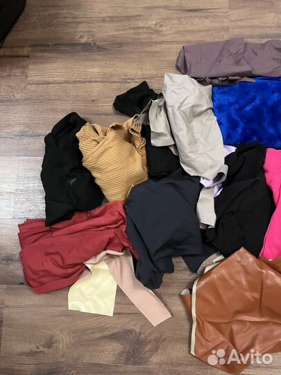 Обрезки тканей. Мерный лоскут. Рукоделие. Пэчворк