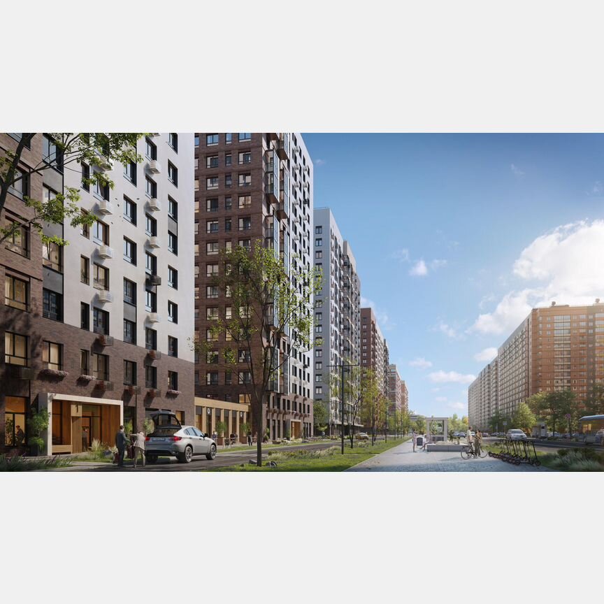1-к. квартира, 31,9 м², 16/17 эт.