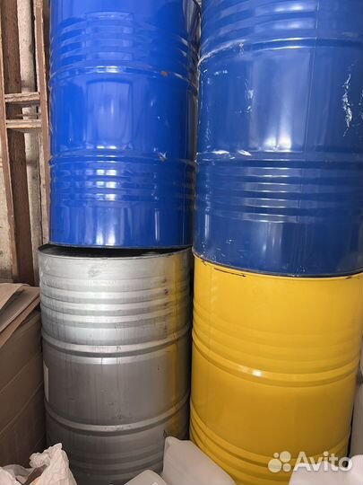 Бочка металлическая бу 216,5 л