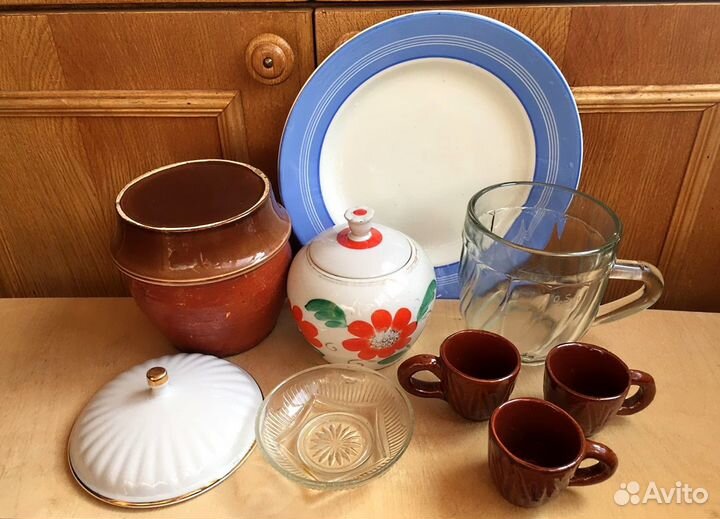 Стекло керамика фарфор СССР (посуда)
