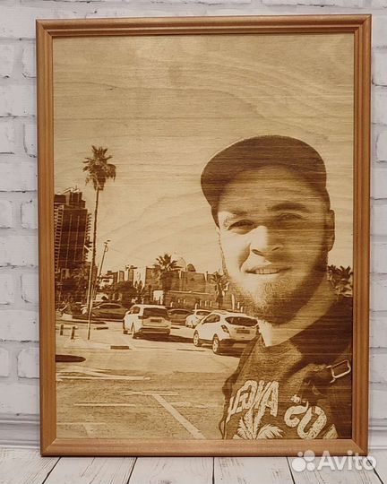 Выжигание портретов по фото