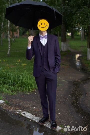 Мужской костюм тройка 46-48