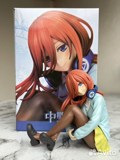 Фигурка аниме Мику Накано из 5 невест Miku Nakano