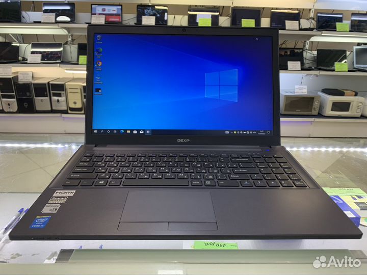 Ноутбук dexp CLV-650-SB 15.6