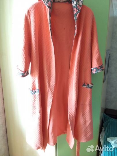 Халат теплый женский