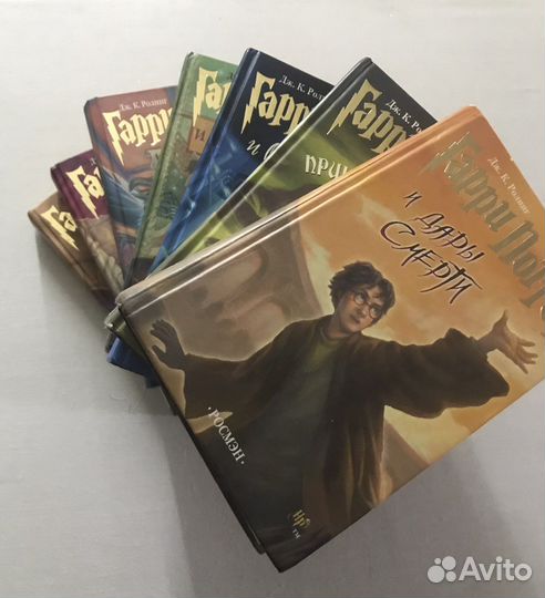 Книги Гарри Поттер от Росмэна
