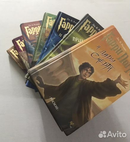 Книги Гарри Поттер от Росмэна