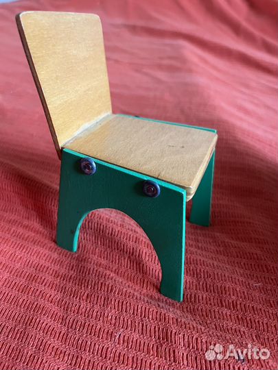 Деревянная мебель для кукол СССР