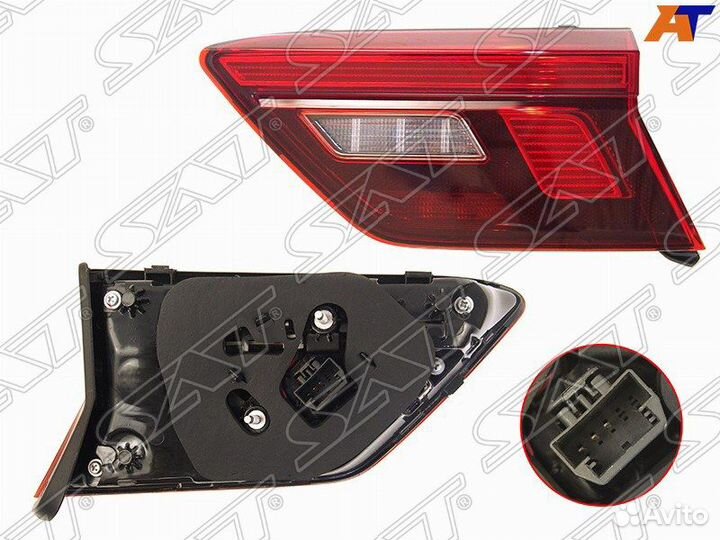 Фонарь в крышку багажника VW tiguan 16- RH LED ST