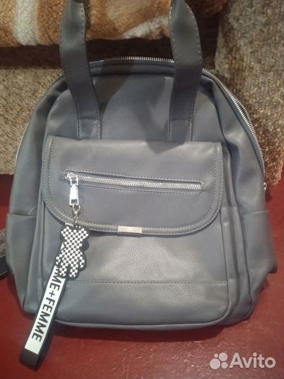 Рюкзак кожаный